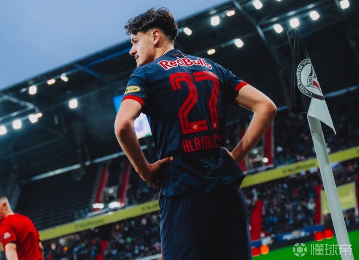 官方：勒沃库森从萨尔茨堡红牛回购18岁前锋阿拉伊贝戈维奇
