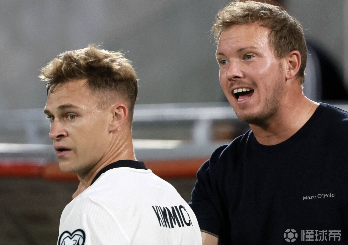 德天空：世界杯上健康的哈弗茨大概率首发；吕迪格为第三中卫