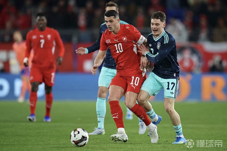 扎卡：瑞士和德国是质量上的差距；我们出现了太多简单失误