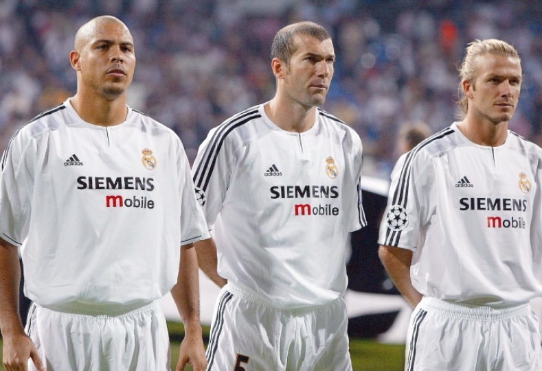 贝克汉姆：加盟皇马第一天训练 看到齐祖大罗菲戈我紧张了