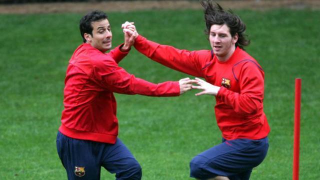 巴萨名宿久利：梅西抢了我的首发？不丢人，毕竟他是外星人！