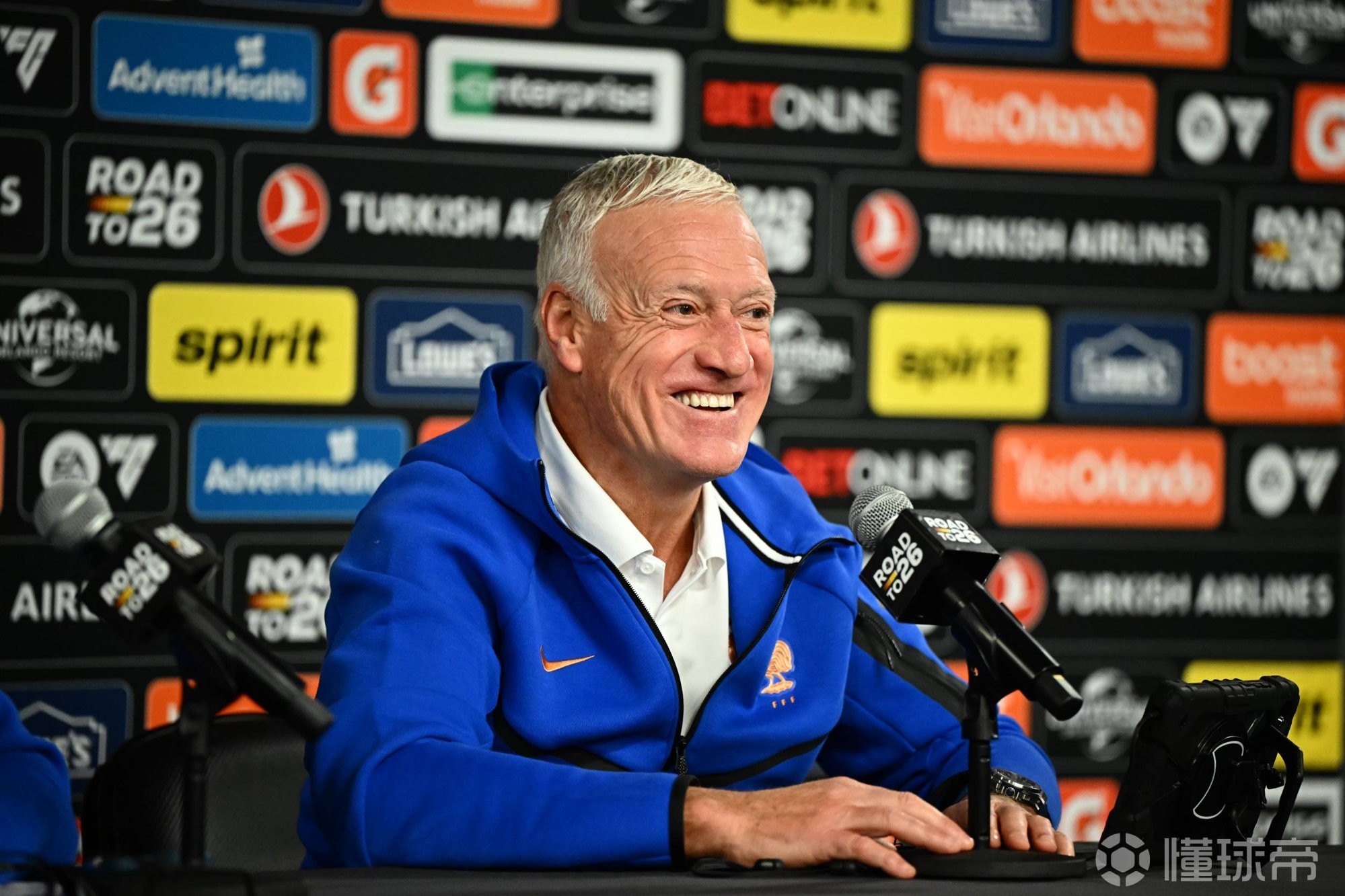 德尚：下次公布大名单是5月14日；杜埃会参加训练拉比奥不会