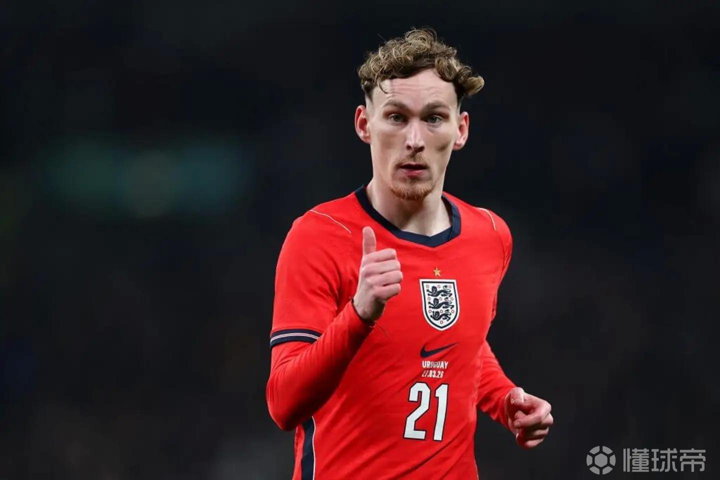 TA：从曼联青训到三狮首秀，加纳凭全能表现立足英格兰队