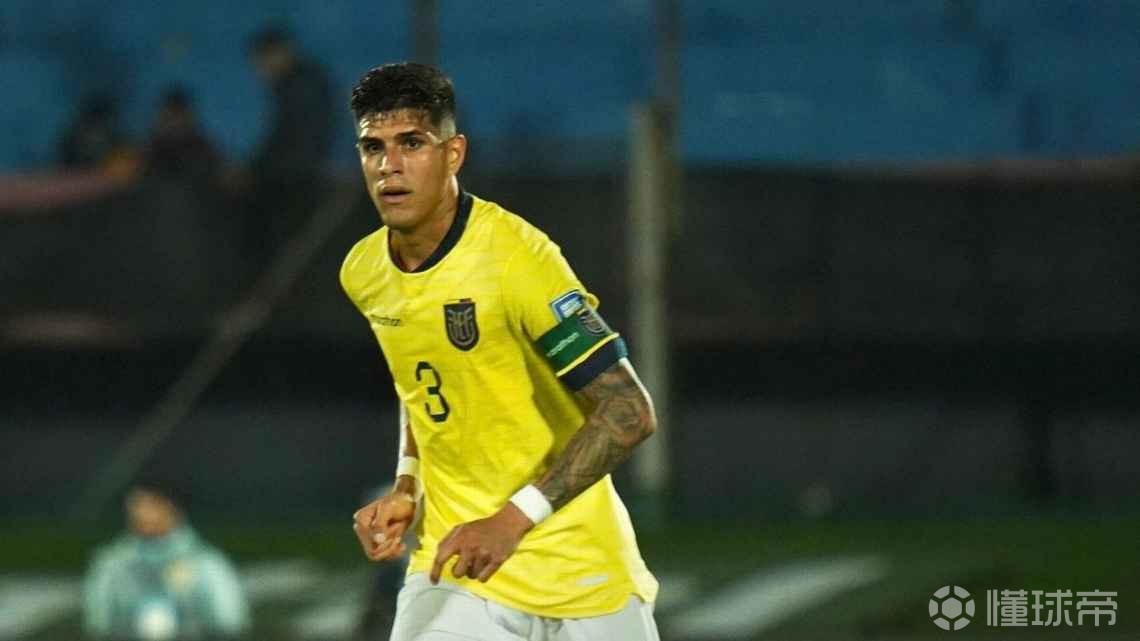 厄瓜多尔队官方：后卫因卡皮耶与中场卡斯蒂略因伤退出本期国家队