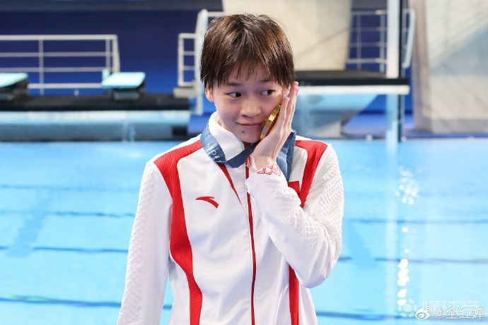 全红婵：17岁巴黎奥运后才第一次生理期，吃一点体重就飙升大家都说我胖