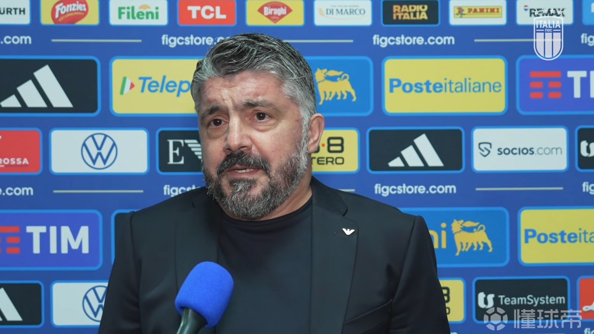 加图索：我们作为职业球员或教练活着的意义就是迎接这种时刻