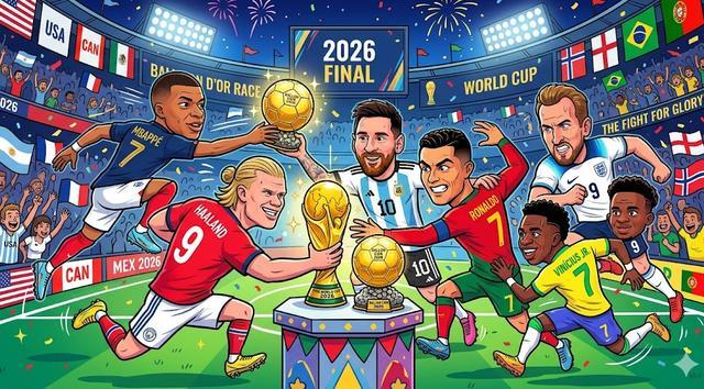 这七大球星，谁拿世界杯，谁就拿今年的金球奖？