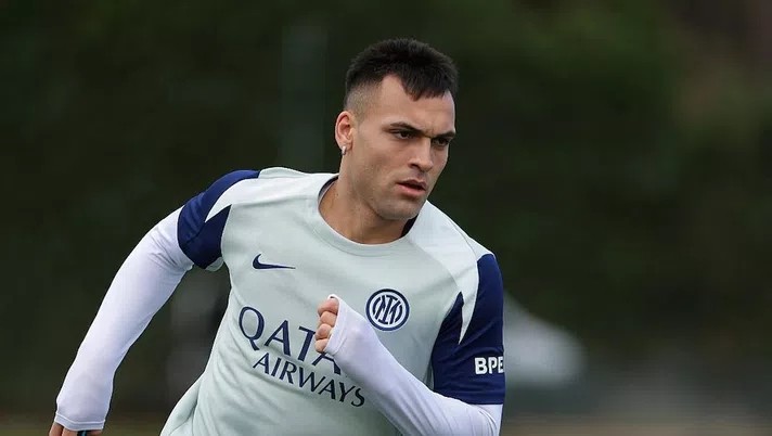 意媒：劳塔罗已经参加部分合练，肯定可以出战罗马