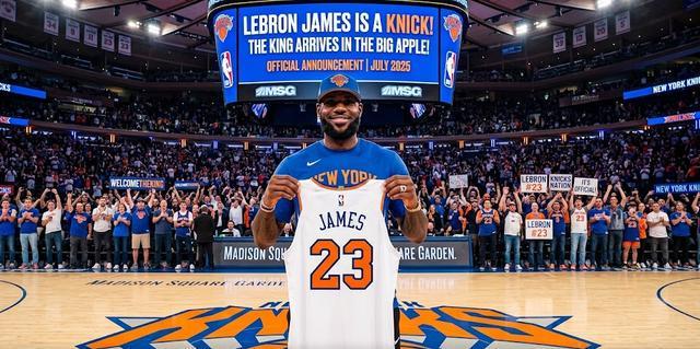 詹姆斯加盟尼克斯？拆主力换41岁老汉打一年值吗？