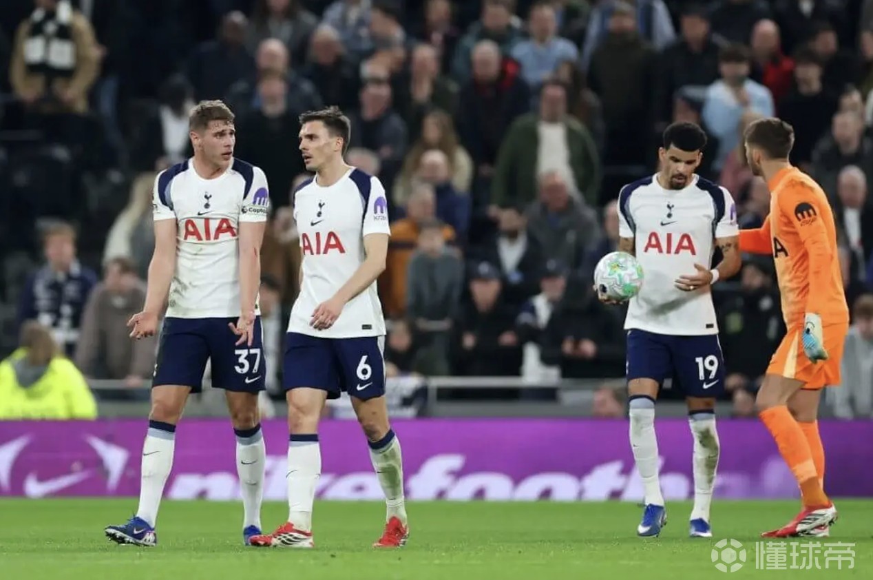 TA：截至去年6月热刺流动现金仅剩2,040万镑，创过去10年最低