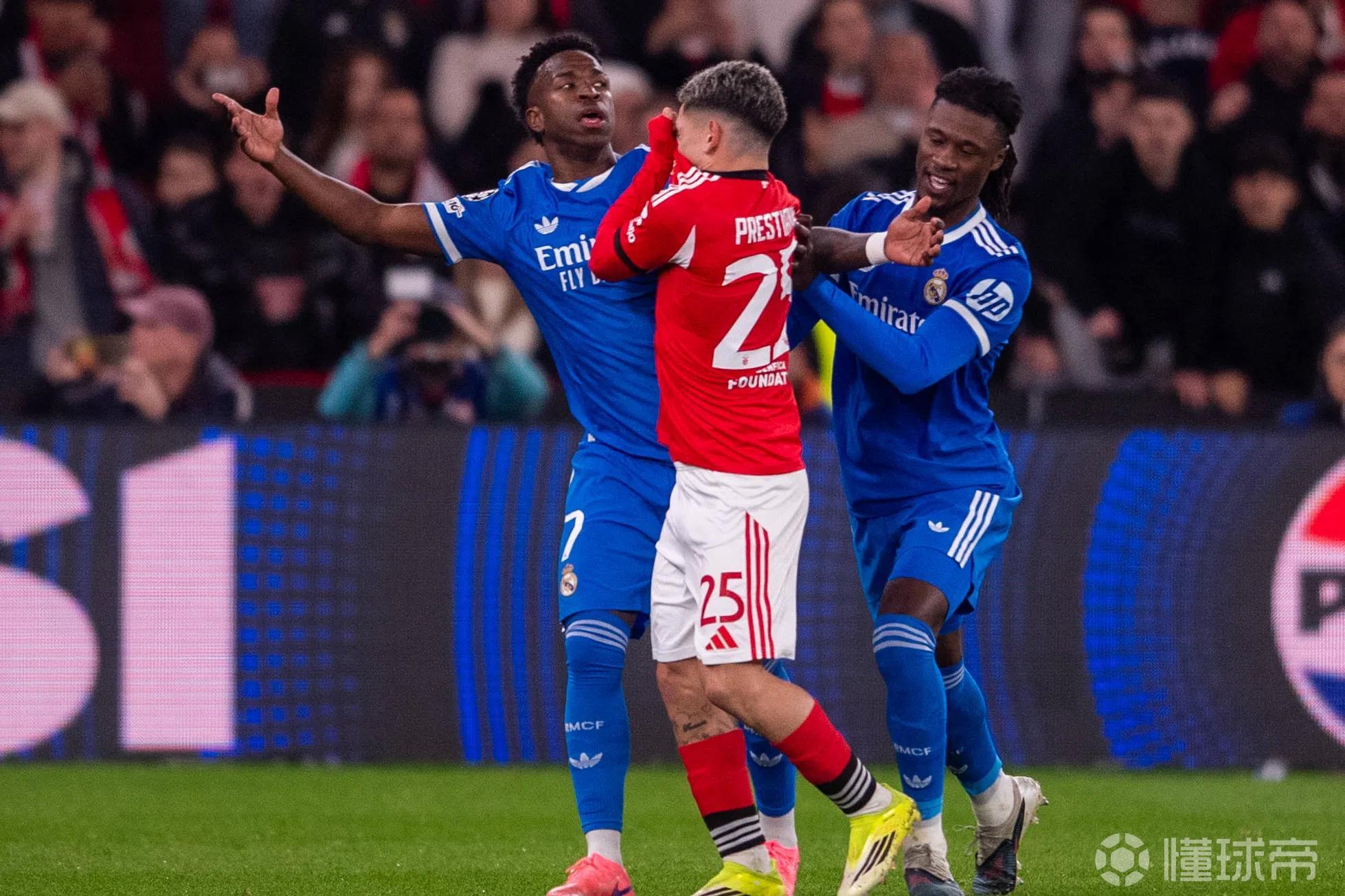 普雷斯蒂安尼：我没种族歧视维尼修斯，当时骂他懦夫不是猴子