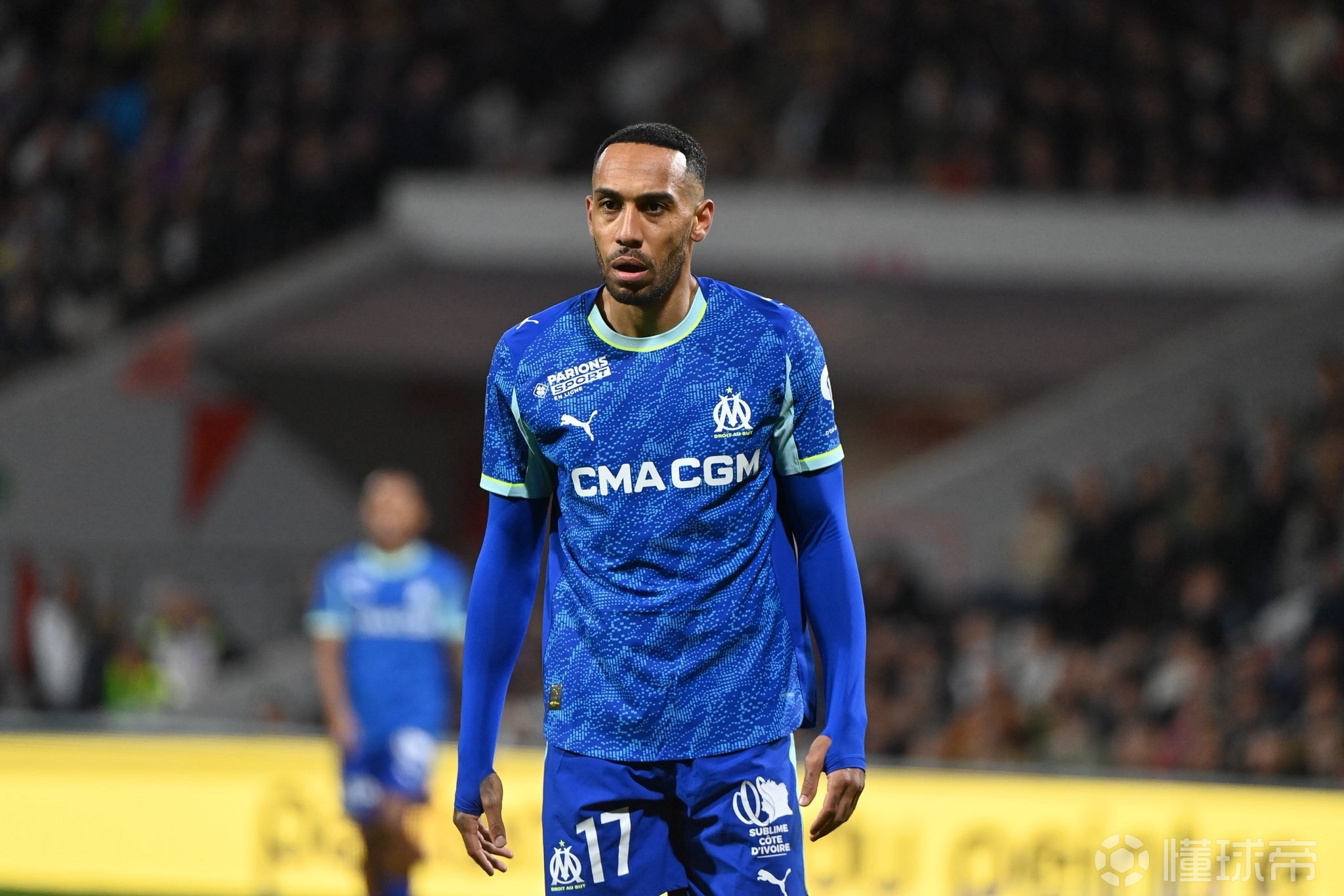 36岁的奥巴梅扬在训练测试中跑出36.2km/h，排名马赛队内第一