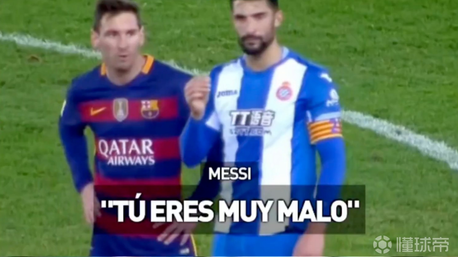 西人旧将冈萨雷斯：当年德比战梅西骂我混蛋，我就说他太矮了