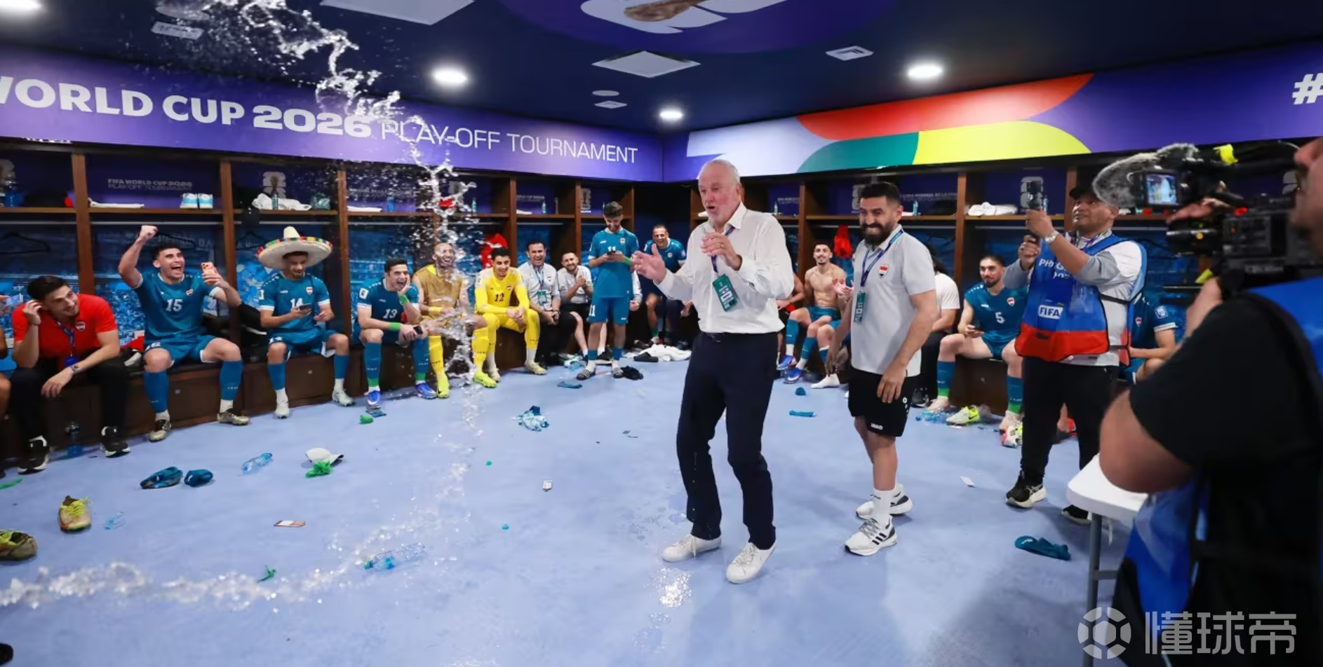 伊拉克主帅：我们走了一条最艰难的路进世界杯；感谢所有球员