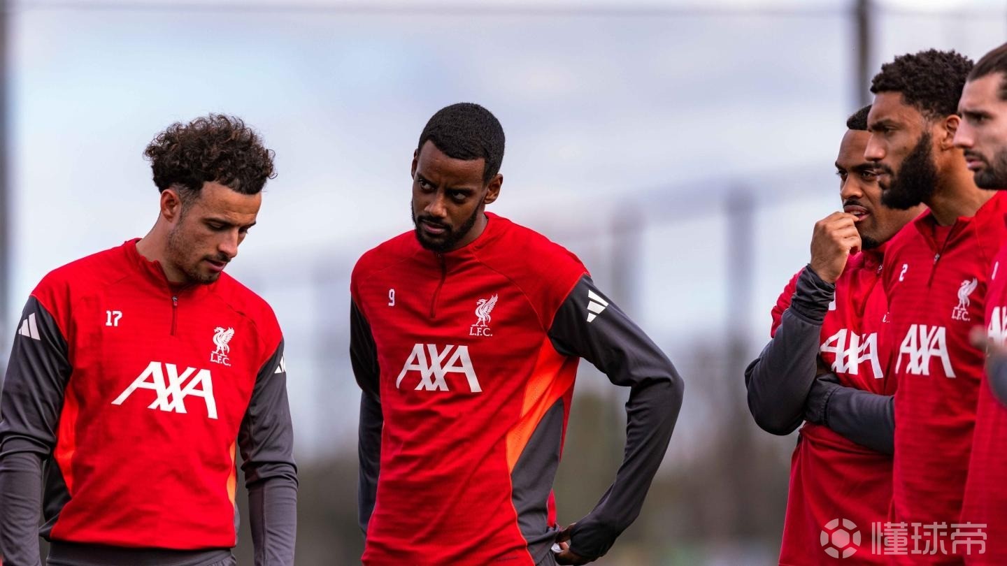 利物浦今日训练：伊萨克回归，萨拉赫、基耶萨、弗林蓬在列