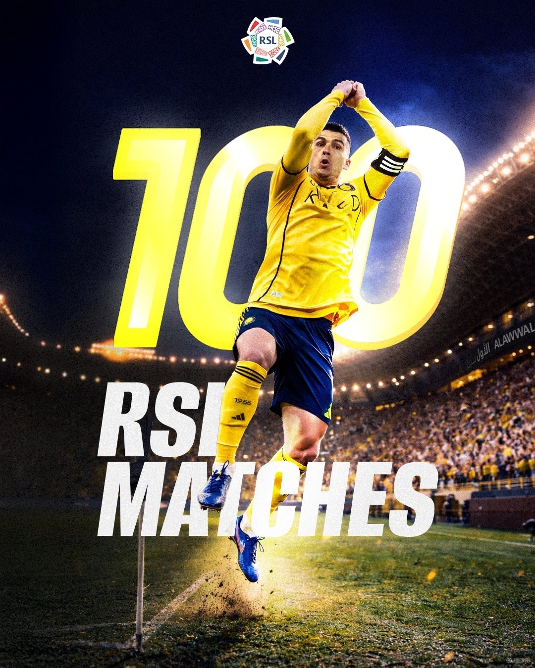 首发出战纳杰马，C罗迎来沙特联生涯百场里程碑