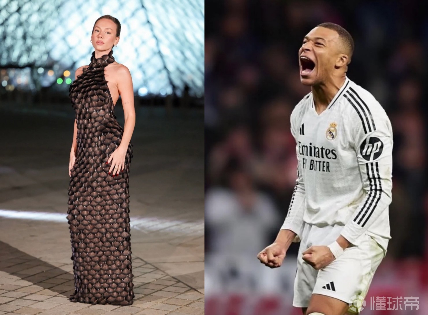 太阳报：姆巴佩女友社媒有两千多万粉丝，曾与维尼修斯约会过