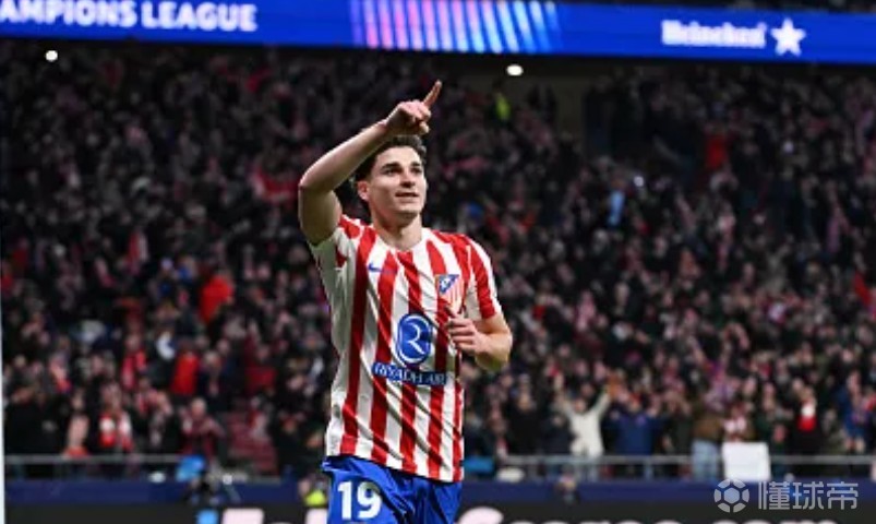 麦考伊斯特：阿尔瓦雷斯去切尔西大概率能有更稳定的出场机会