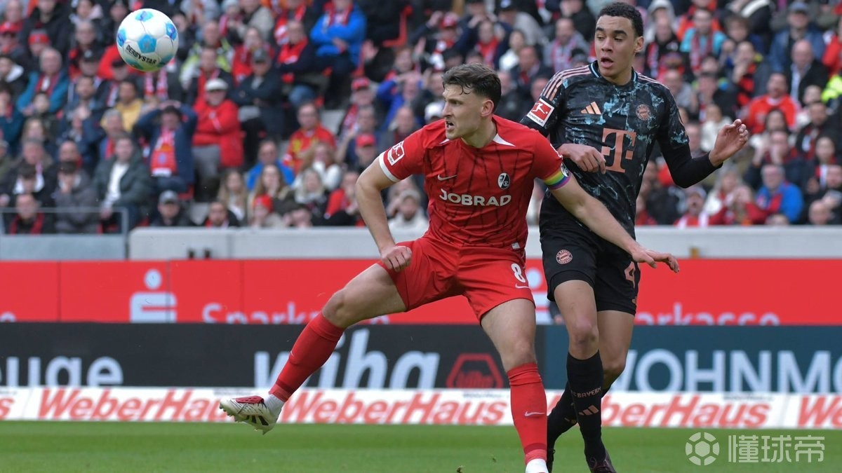 真苦主，弗赖堡中场埃格施泰因联赛19次对阵拜仁未尝胜绩