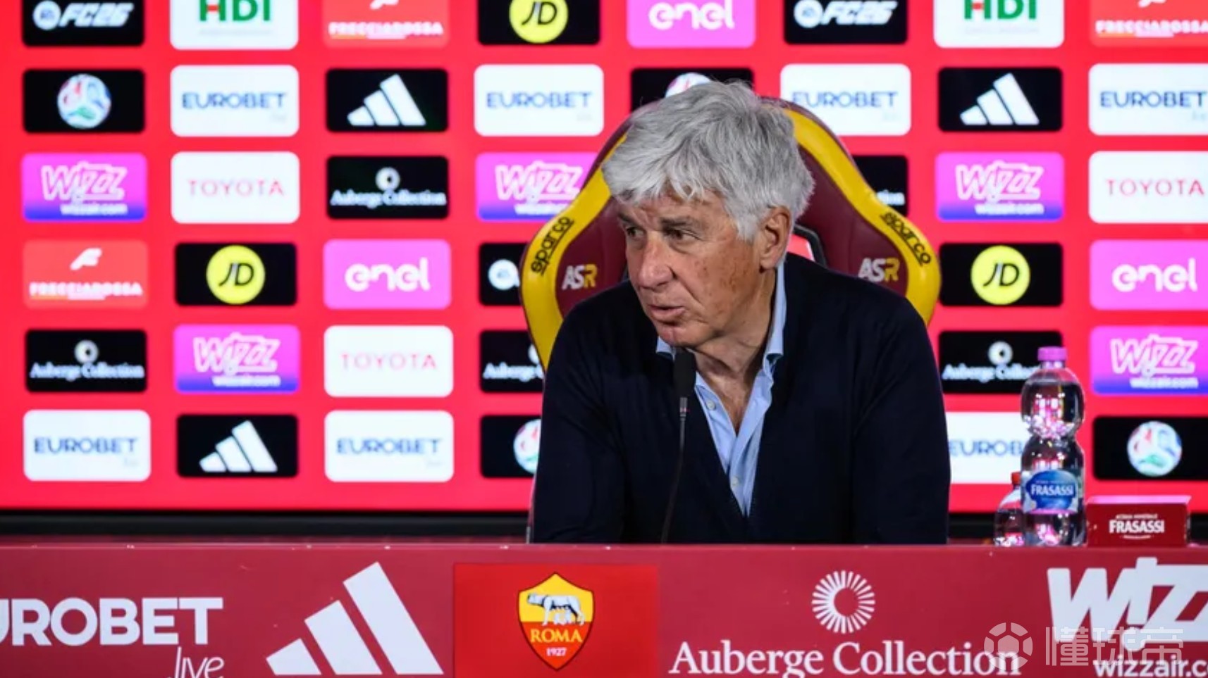 加帅：苏莱已康复；下赛季还是罗马主帅吗？不知道，我希望是