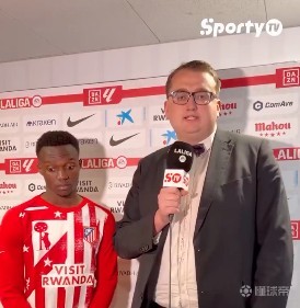 马竞小将陶菲克：没拿到3分很遗憾；教练告诉我大胆展现自己