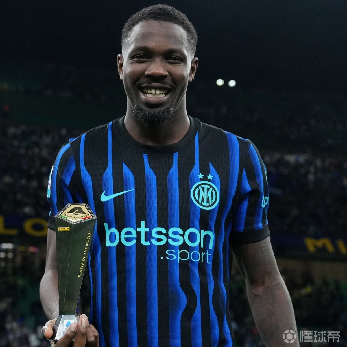 2传1射终结8场进球荒，马库斯-图拉姆当选国米5-2罗马全场最佳