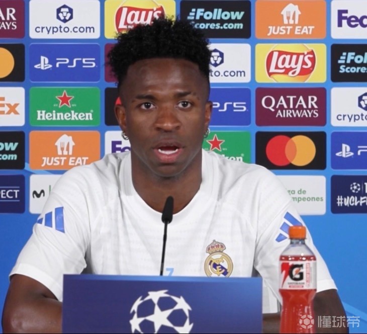 维尼修斯：国家德比和阿隆索的事不愉快，冷静后我意识到错了