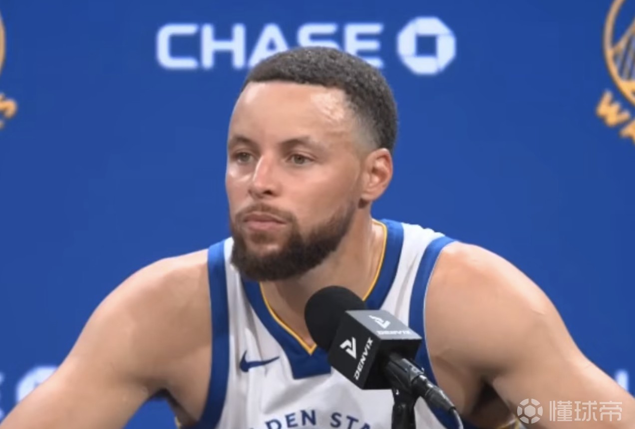 库里：复出首战还是有点紧张，暂时无法像以前一样全力冲刺