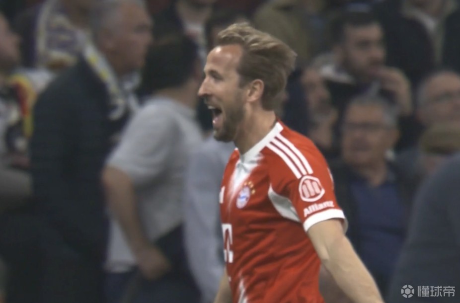 凯恩本赛季欧冠已打入11球，追平个人单赛季最佳纪录