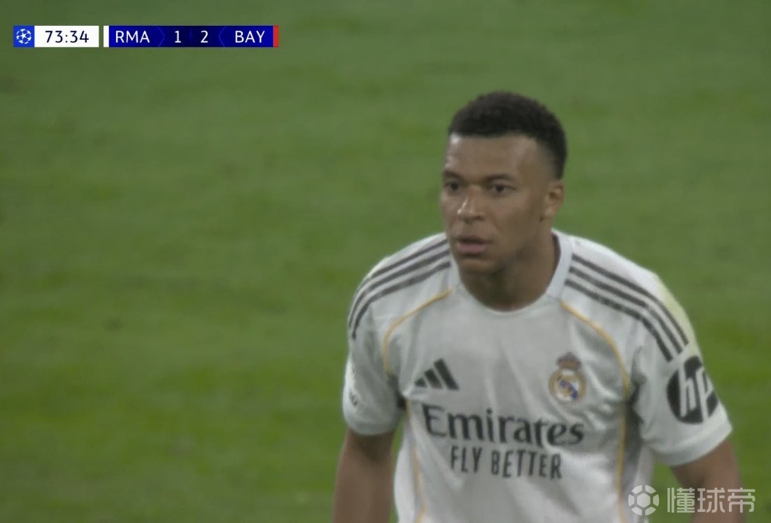 结束俱乐部球荒，姆巴佩时隔两个月再度为皇马进球