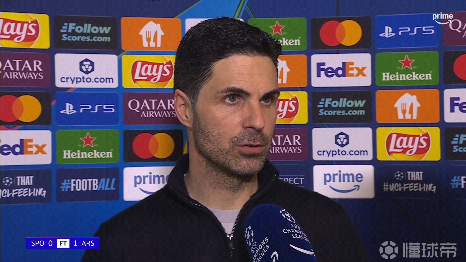 阿尔特塔：我有过进不了球的感觉，我们总是缺少最后一传