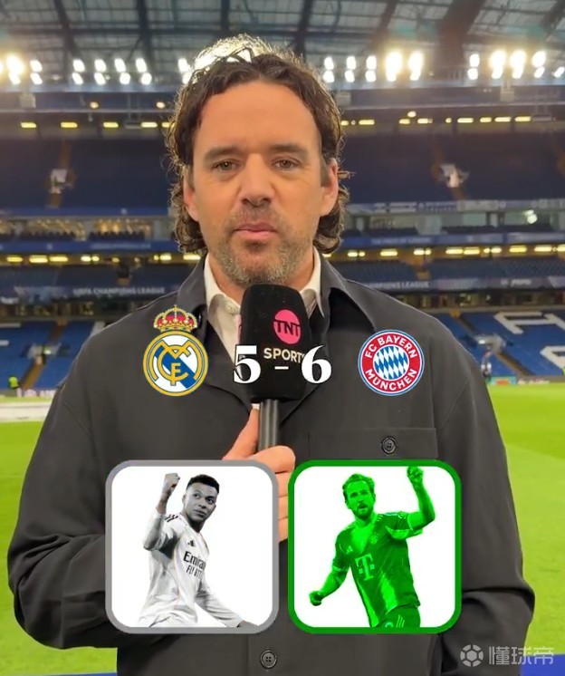 皇马拜仁球员二选一，哈格里夫斯：凯恩>姆巴佩