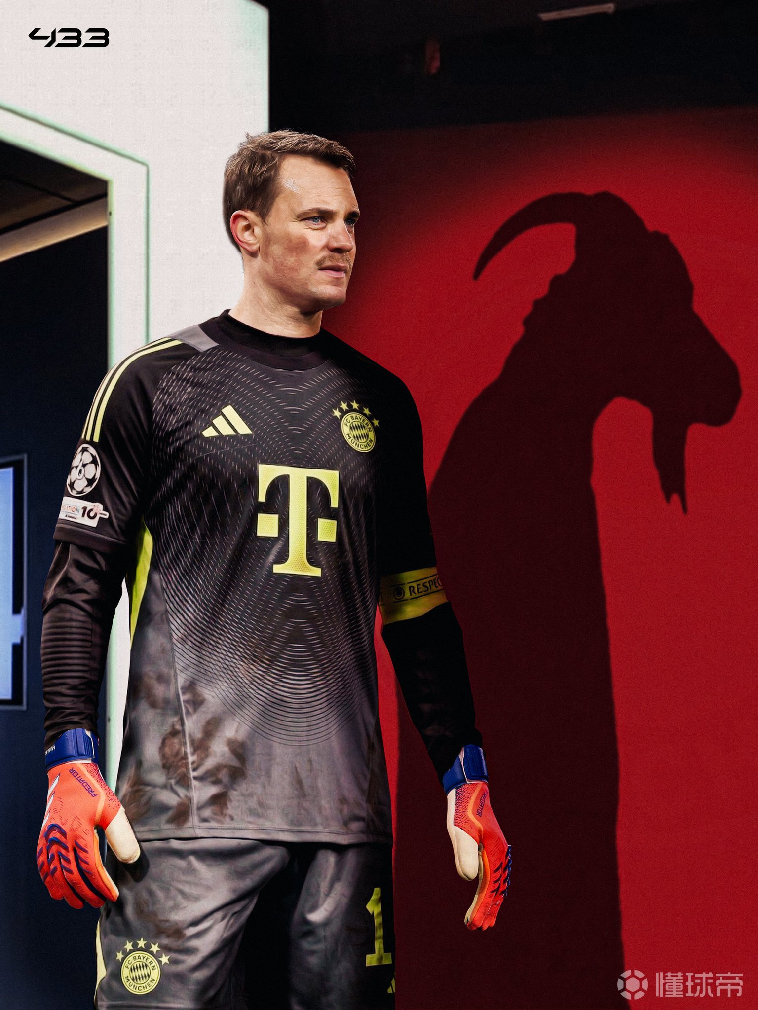 诺伊尔对阵皇家马德里做出 9 次扑救，这也是他自...