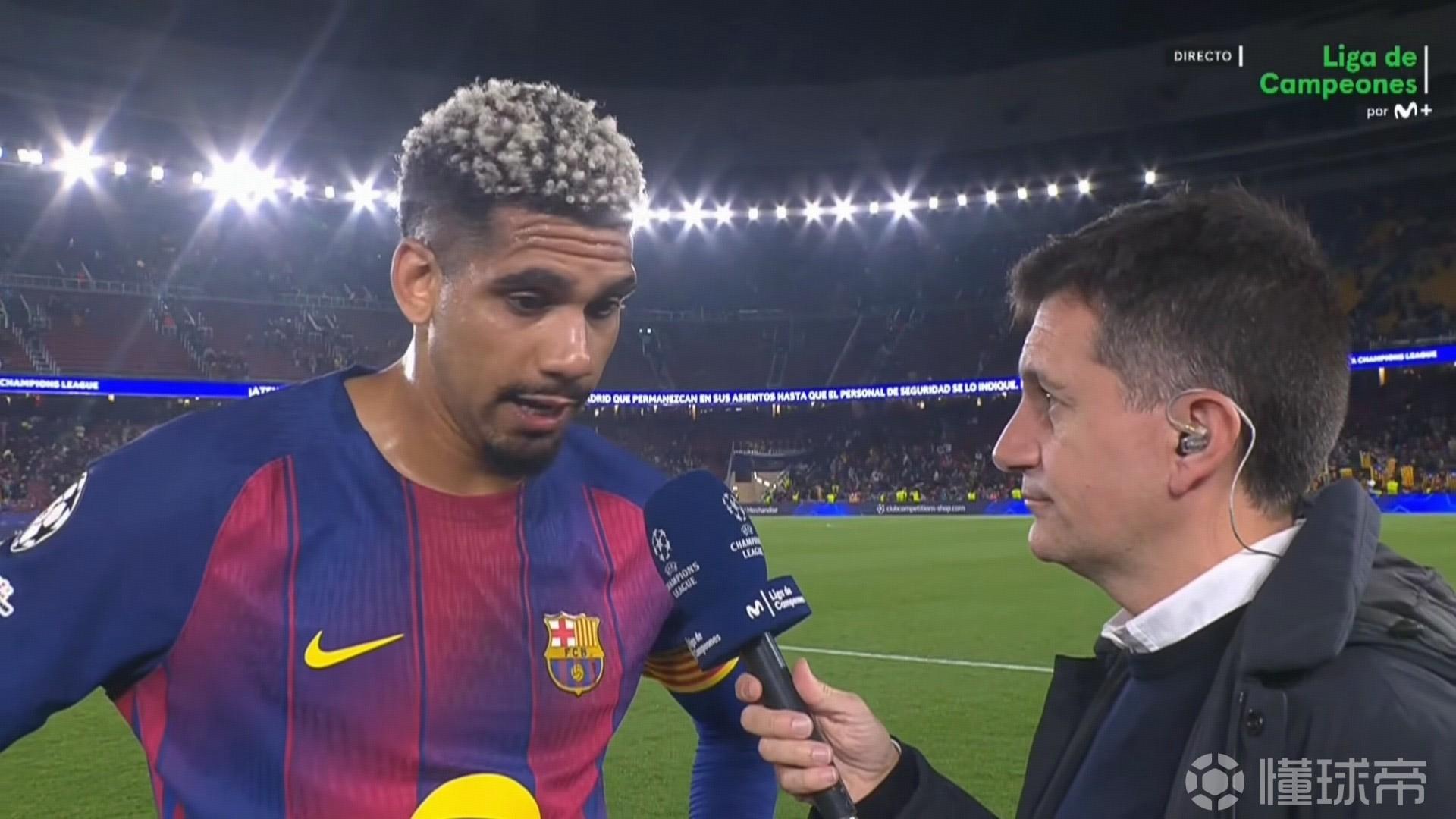 阿劳霍：如果说有谁能在对方主场逆转，那一定是我们