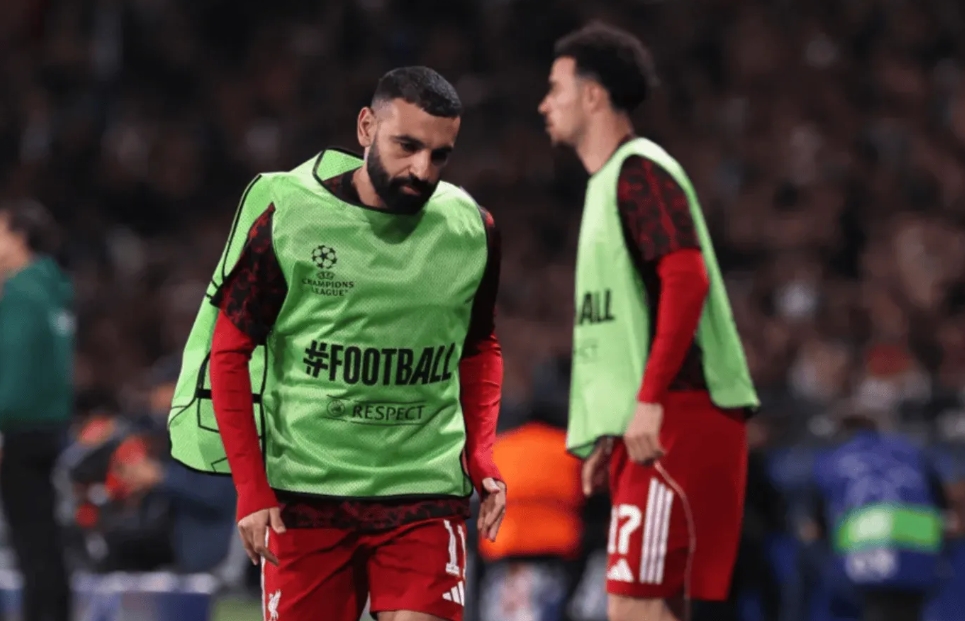 杰拉德：萨拉赫未出场但依然赛后训练 体现了其职业态度