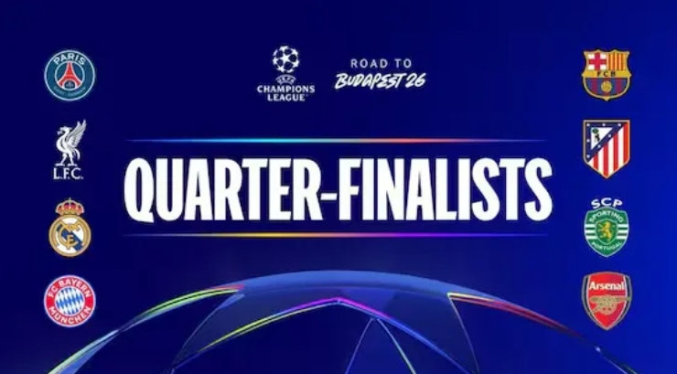 欧冠最新夺冠赔率：阿森纳、拜仁、巴黎断档前3