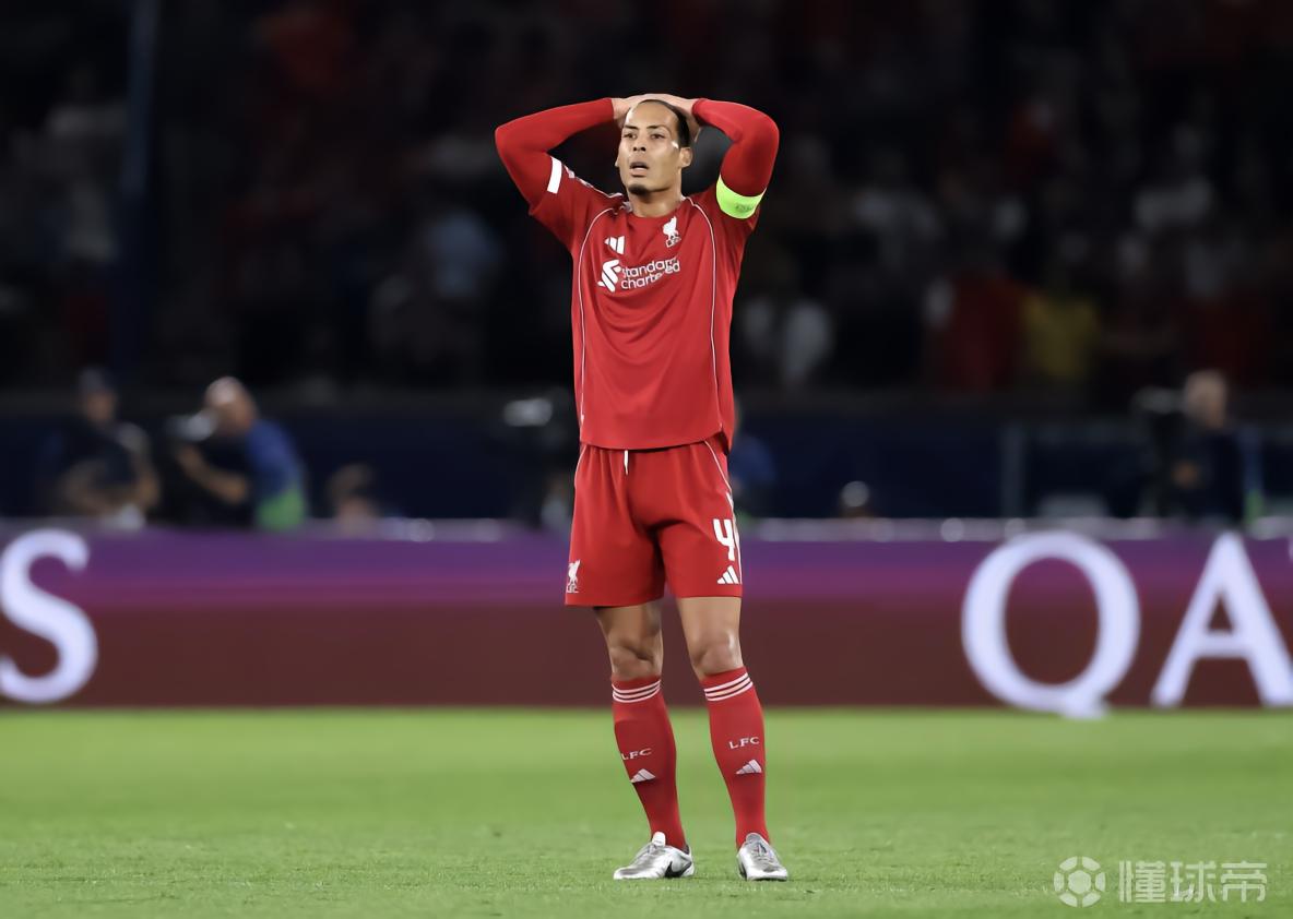 TA：利物浦打五后卫对巴黎虽未占优势，但在英超有一定可行性