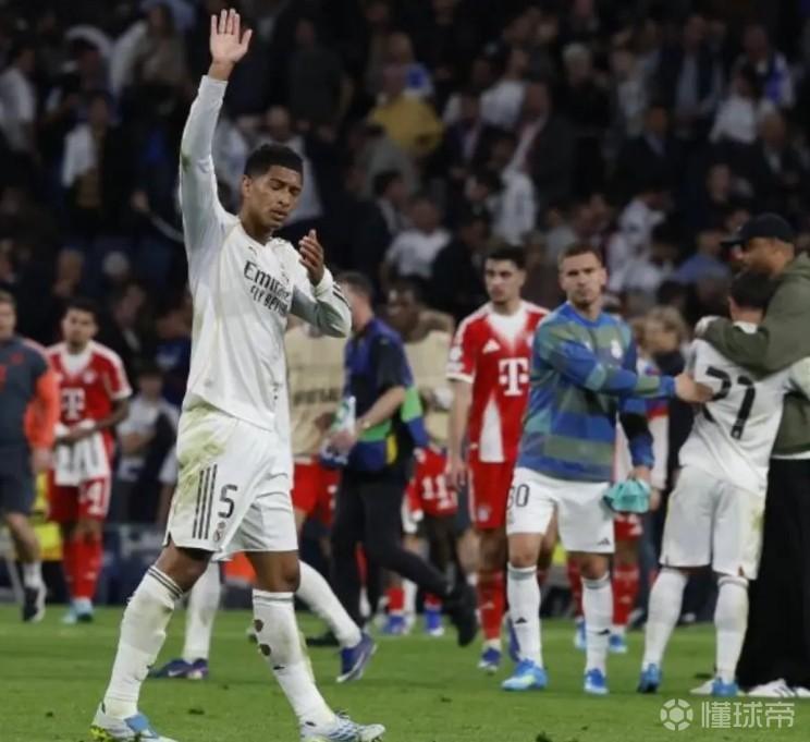 马卡：贝林与米利唐次回合对阵拜仁或将首发，门迪也有望回归