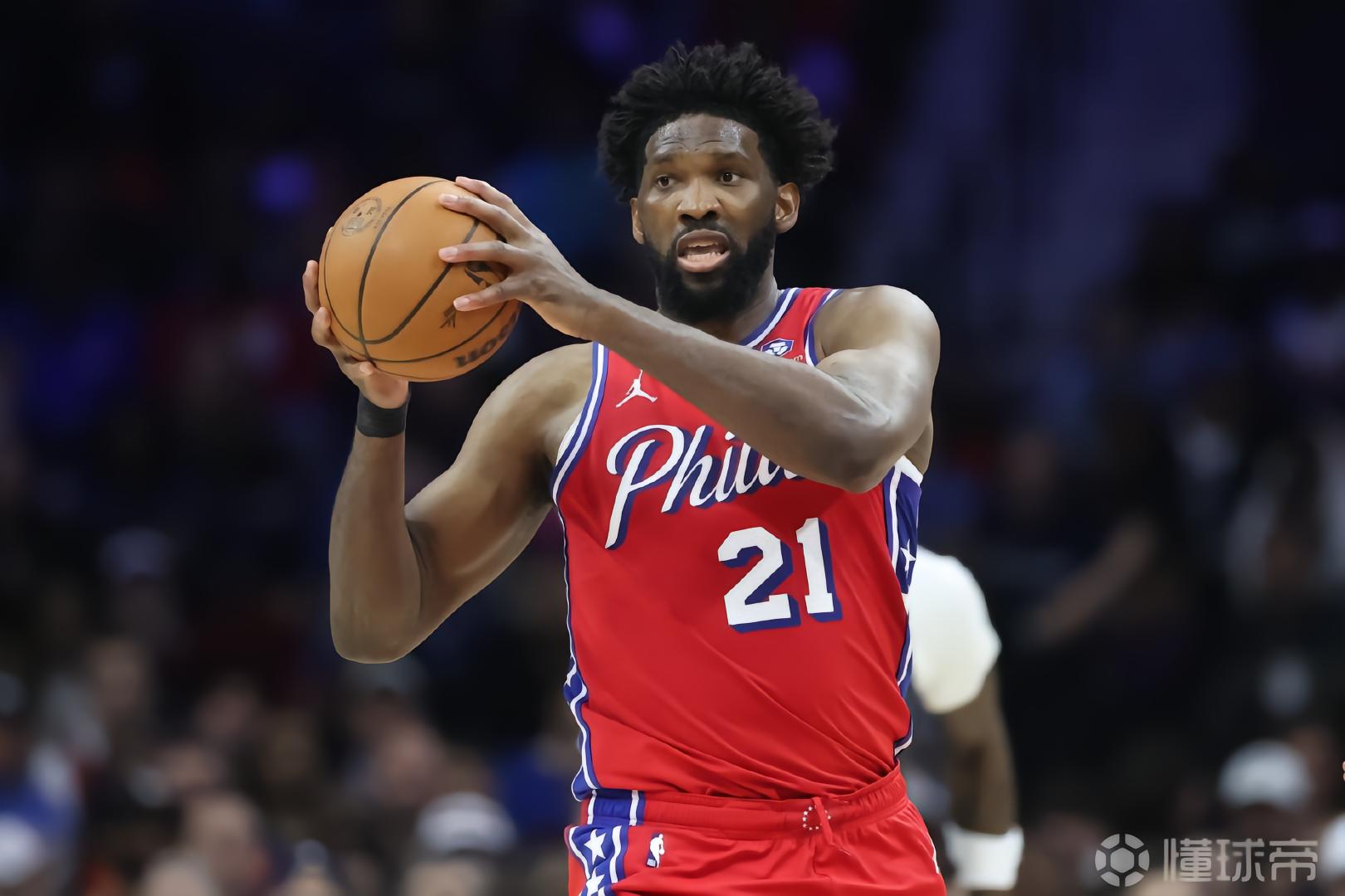 Shams：恩比德被诊断出患阑尾炎，将于今日下午接受手术治疗