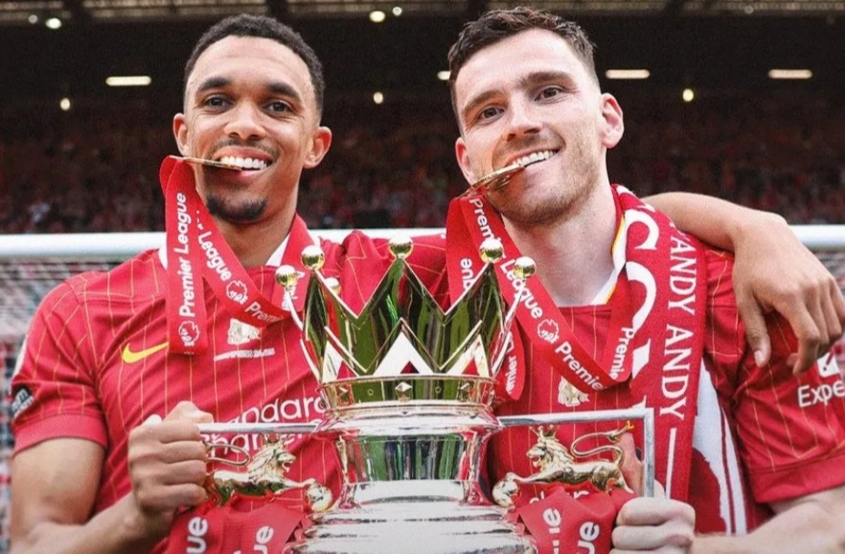 罗伯逊60助排英超后卫历史助攻榜第二 仅次于阿诺德的64助