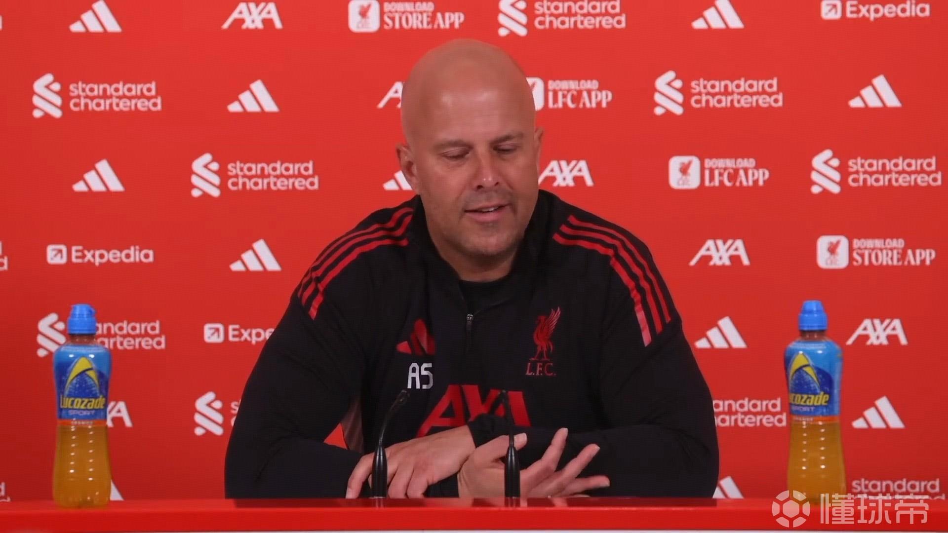 斯洛特：我们之前很难将机会转化成进球，伊萨克能回归很重要