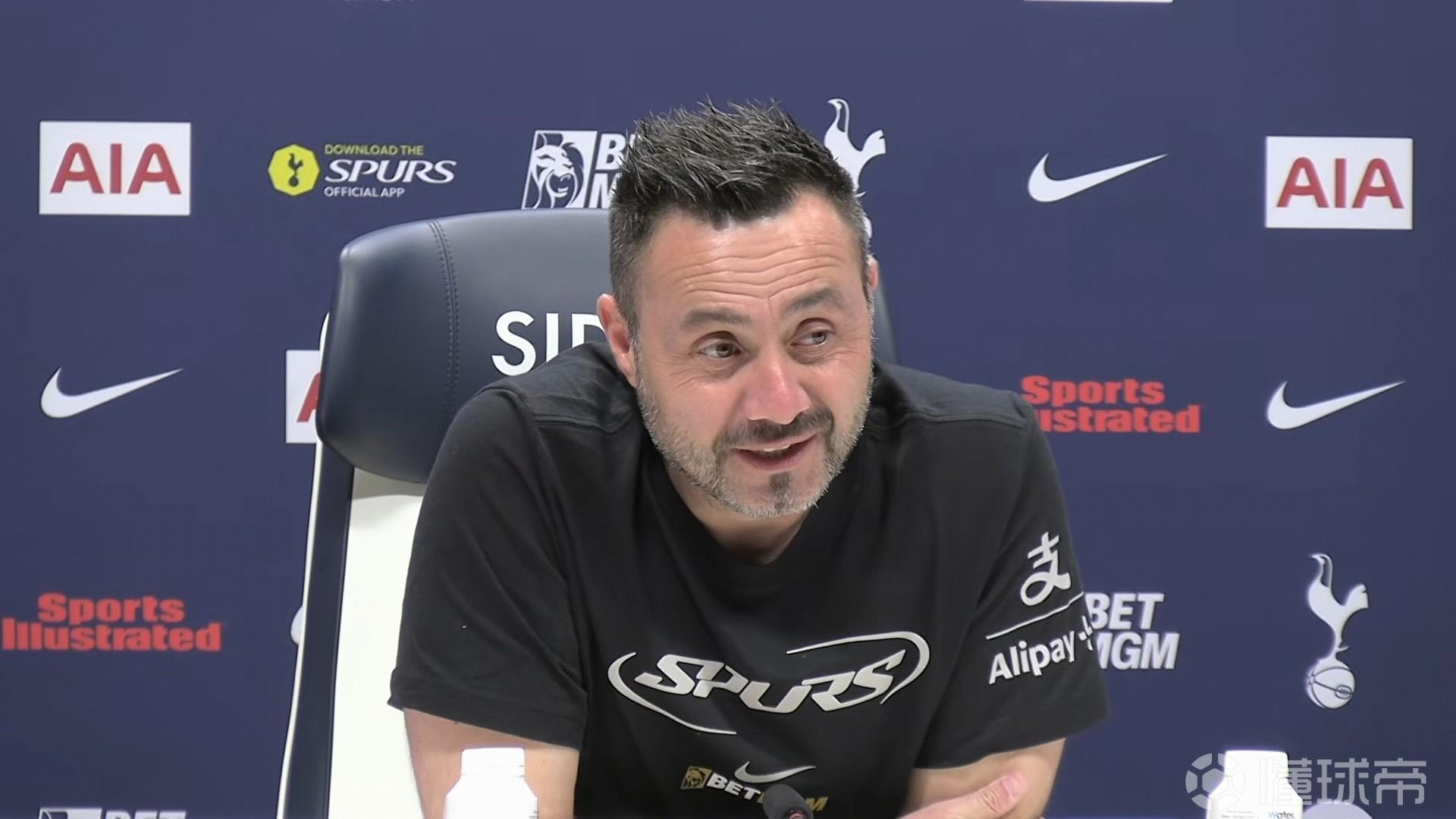 德泽尔比：如果有球员内心里不想留下，我也绝对不会强求