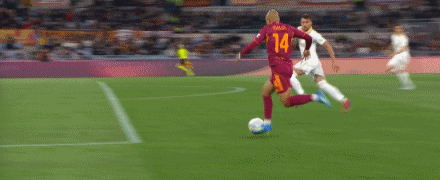 半场：罗马2-0比萨，马伦梅开二度