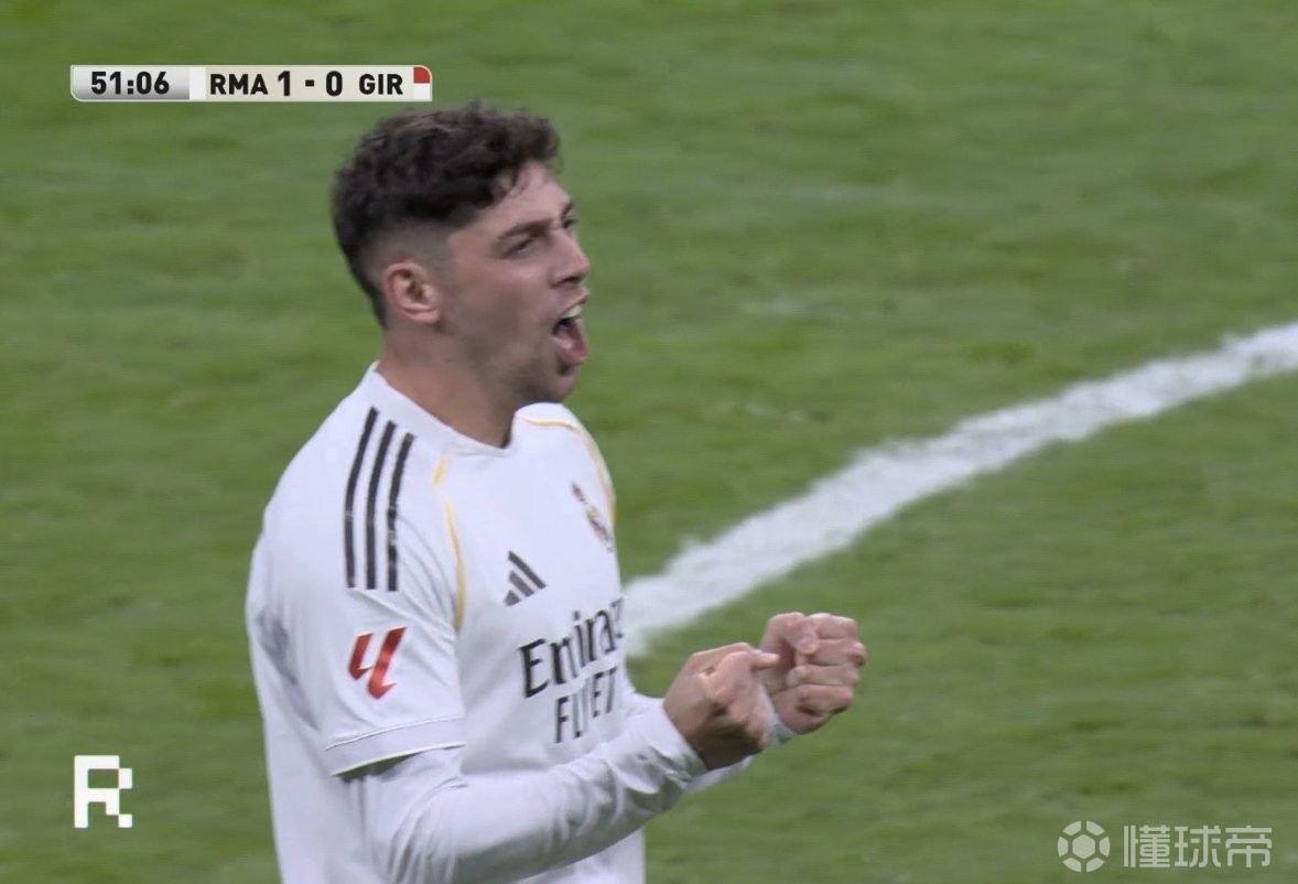 5球7助，巴尔韦德创个人单赛季西甲参与进球最佳纪录