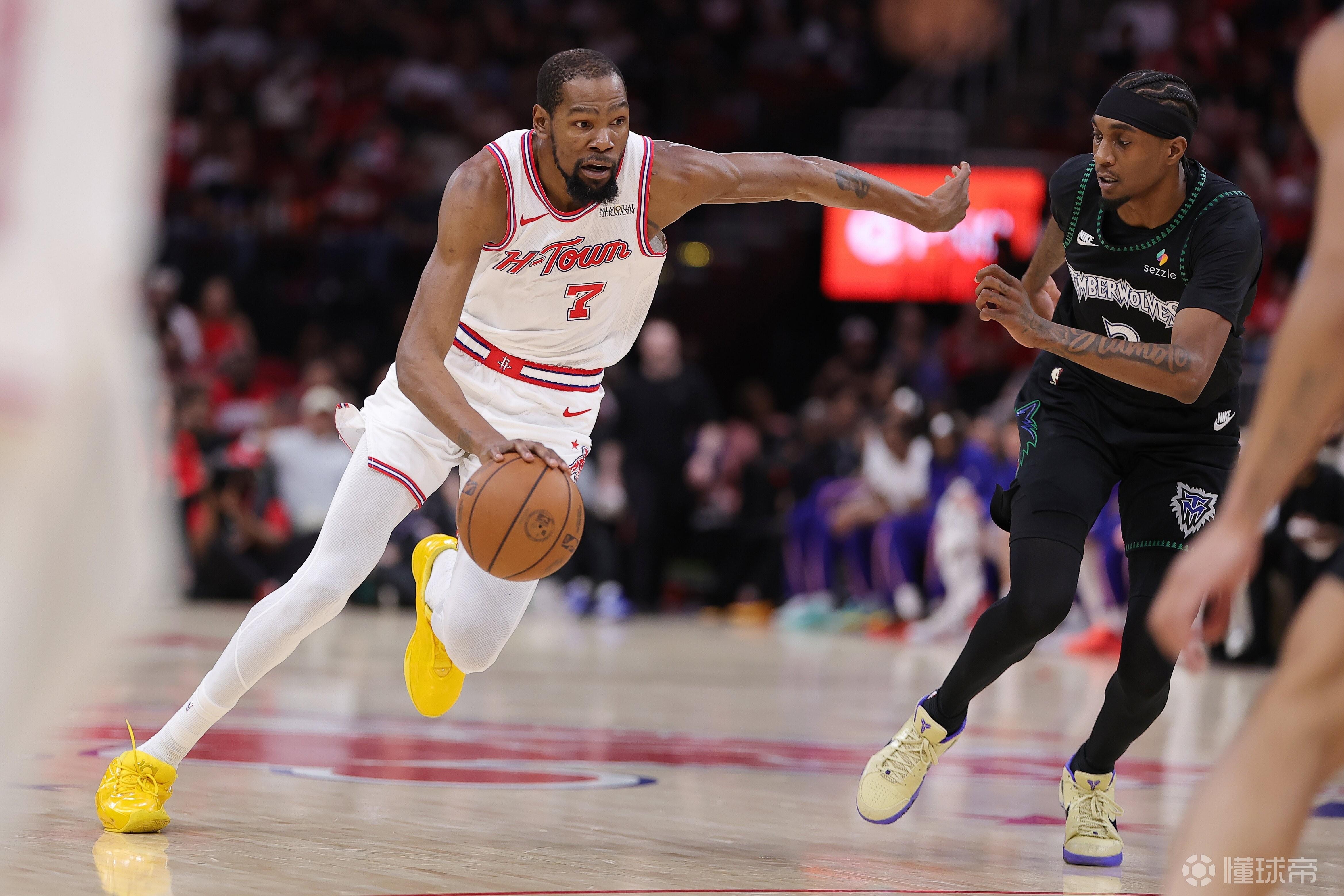 里程悲，杜兰特单赛季得分2000+&生涯第八次，火箭主场输球