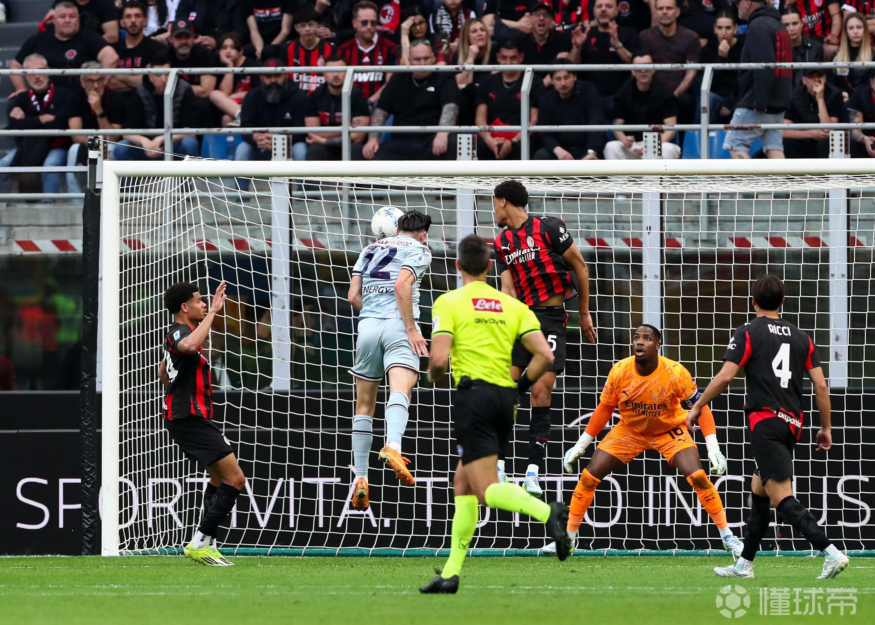 自2023年1月以来，米兰首次在联赛主场三球告负