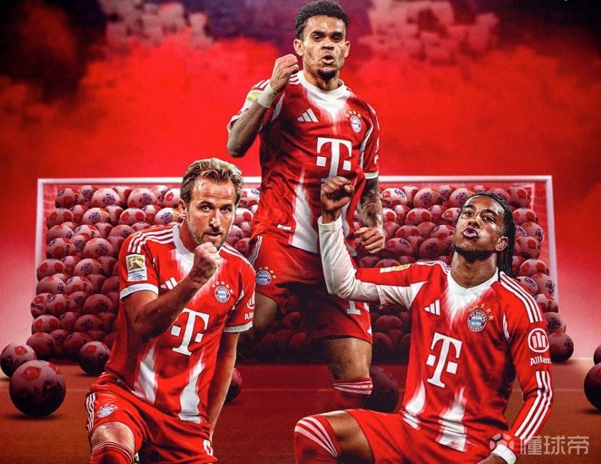 难以阻挡，拜仁本赛季45战取胜39场狂轰153球