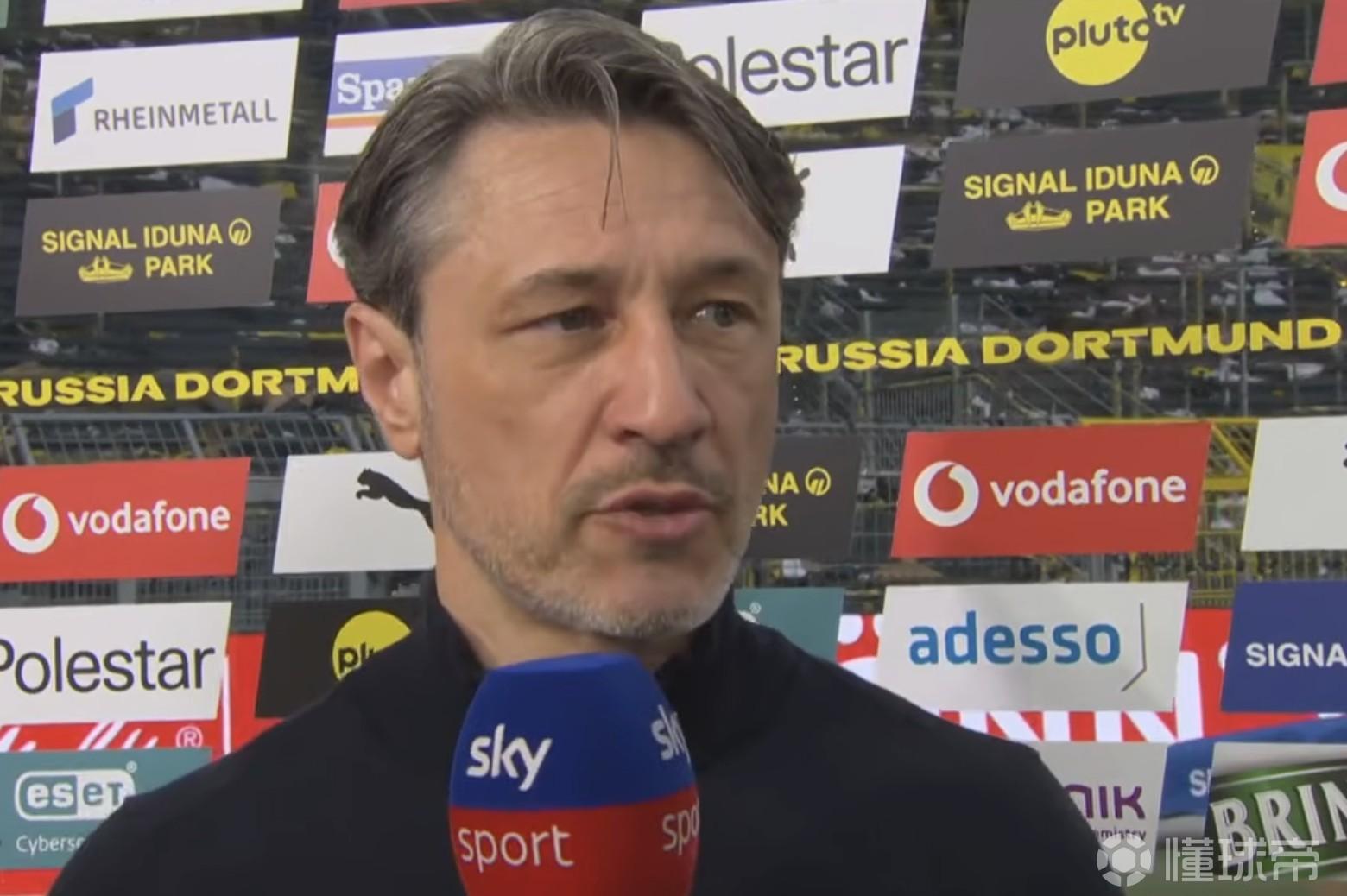 科瓦奇：因看台出现医疗情况球迷没助威，这影响了我们的表现