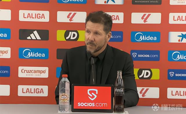 西蒙尼：马竞没赢是因为塞维利亚更坚决，我的计划不会动摇