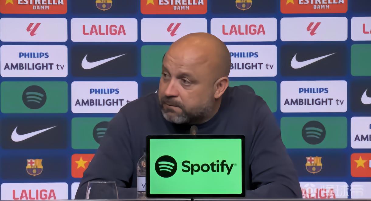 西班牙人主帅：加维在头球争顶中赢了我们，真是让人想骂娘